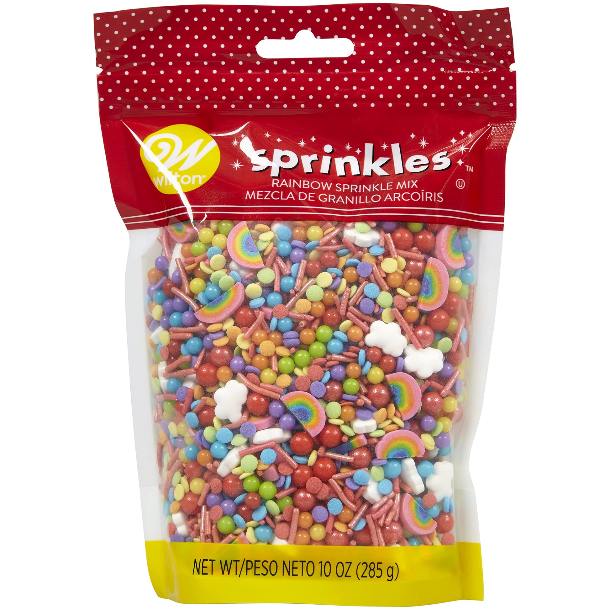 Wilton Rainbow Sprinkles Mix, 10 Oz