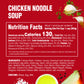 Raos Homemade Chicken Noodle Soup, 16oz, Real Vegetables, Traditional Italian Heat and Serve Soup