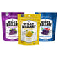Wiley Wallaby Licorice Variety Pack - Huckleberry, Lemonade & Blue Pomegranate Classic Gourmet Australian Style Soft & Chewy Lic