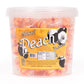 Stewart Old Fashioned Peach Flavored Pure Sugar Candy Puff Balls - Individually Wrapped Candy Snack, Fat-Free, Cholesterol-Free,