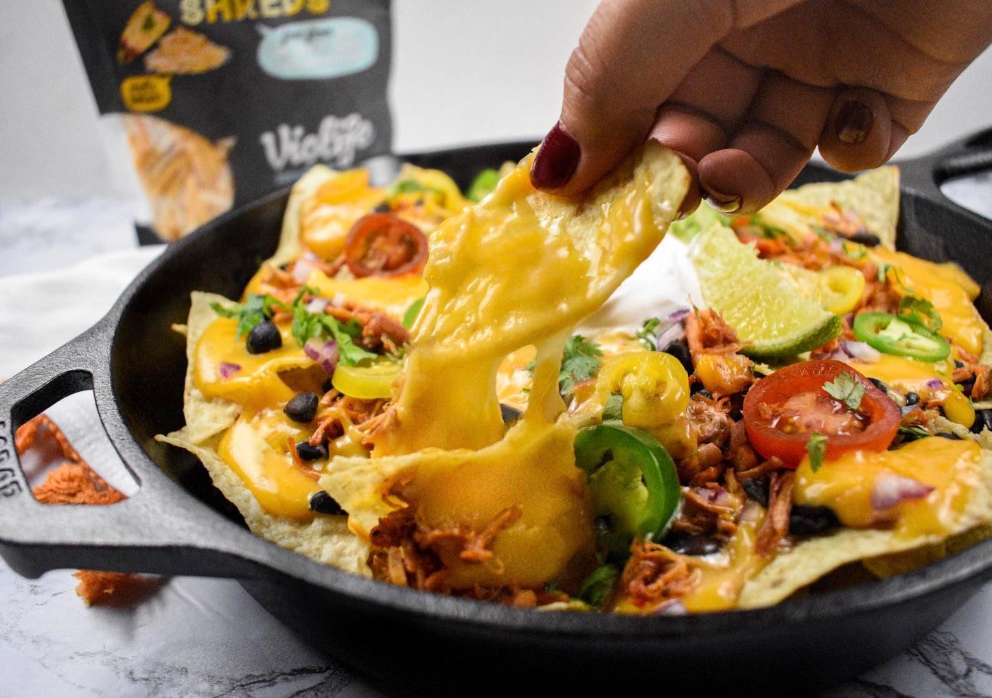 VIOlife Just Like Colby Jack Shreds, 8 Oz Bag, 8 Oz