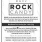 Candy Envy - Mermaid Rock Candy Sugar Sticks - 18 Indiv. Wrapped - Pink, Light Blue, Lavender