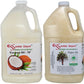 Essential Depot Coconut Oil & RSPO Sustainable Palm Oil Combo Pack - Food Grade, 2 Piece Set, White to Yellowish, HDPE Container