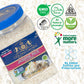 Golden Crown Premium White Jasmine Rice - 32 Oz (2Lb), Naturally Aged Halal + Kosher Vegan Long Aromatic Tasty And Delicious Fla