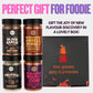 Enhanced Bbq Rub Gift Set - Holy Cow, Angel’S Wings, Black Garlic, Truffle Infusion Bbq Rubs | Pack Of 4 | 100% Natural | Spice Gift For Foodie