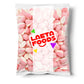Strawberry Drops Puffy Gummies | 1 Pound Bag | Soft Candy | Chewy Pink Treats