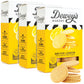 Deweys Bakery Meyer Lemon Moravian Style Cookie Thins, Bakery Fresh with Real Simple Ingredients, Low Calorie Snack, No Artific