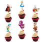Seyal Alice in Wondrland Cupcake topper