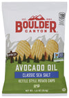 BOULDER CANYON Classic Sea Salt Avocado Oil Potato Chips, 1.25 OZ