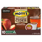 Keurig Motts Hot Apple Cider, 60 Count (6 Packs of 10), Ideal for Warm Beverages