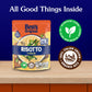 BENS ORIGINAL Risotto Cheese Flavored Rice, Easy Dinner Side, 8.5 oz Pouch (Pack of 12)