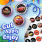 30 X Edible Cupcake Toppers - Cars Lightning Mcqueen Themed Collection Of Edible Cake Decorations | Uncut Edible On Icing Sheet