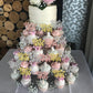 36 Pcs Mr & Mrs Cupcake Toppers With Love Heart Glitter Bridal Shower Cupcake Picks For Wedding Engagement Birthday Anniversary