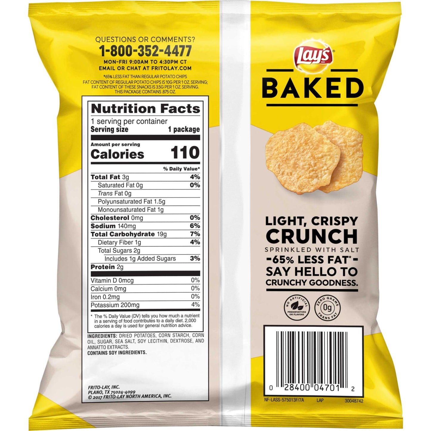 SUPERDEALS Baked Variety Pack - 12 Count of Ruffles & Lays Crisps, 1.13 Ounce Each, Includes Mystery Gift