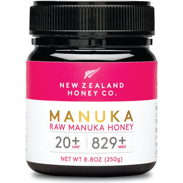 New Zealand Honey Co. Raw Manuka Honey Umf 20+ | Mgo 829+, Umf Certified / 8.8Oz
