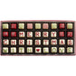 The Swiss Colony Merry Christmas With Love Petits Fours Cakes - Gourmet Cake Assortment With Red Velvet, And Vanilla Layer Cakes - Holiday Dessert Gift - (Pack Of 36)