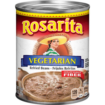 Rosarita Vegetarian Refried Beans, 30 oz, Pack of 1, Model 132374, Vegetarian