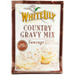 White Lily Sausage Country Gravy Mix, Pack of 8, 2.25 oz Each