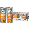 V8 Energy Drink Variety Pack, Peach Mango & Orange Pineapple, 8 Fl Oz Can, 24 Pack