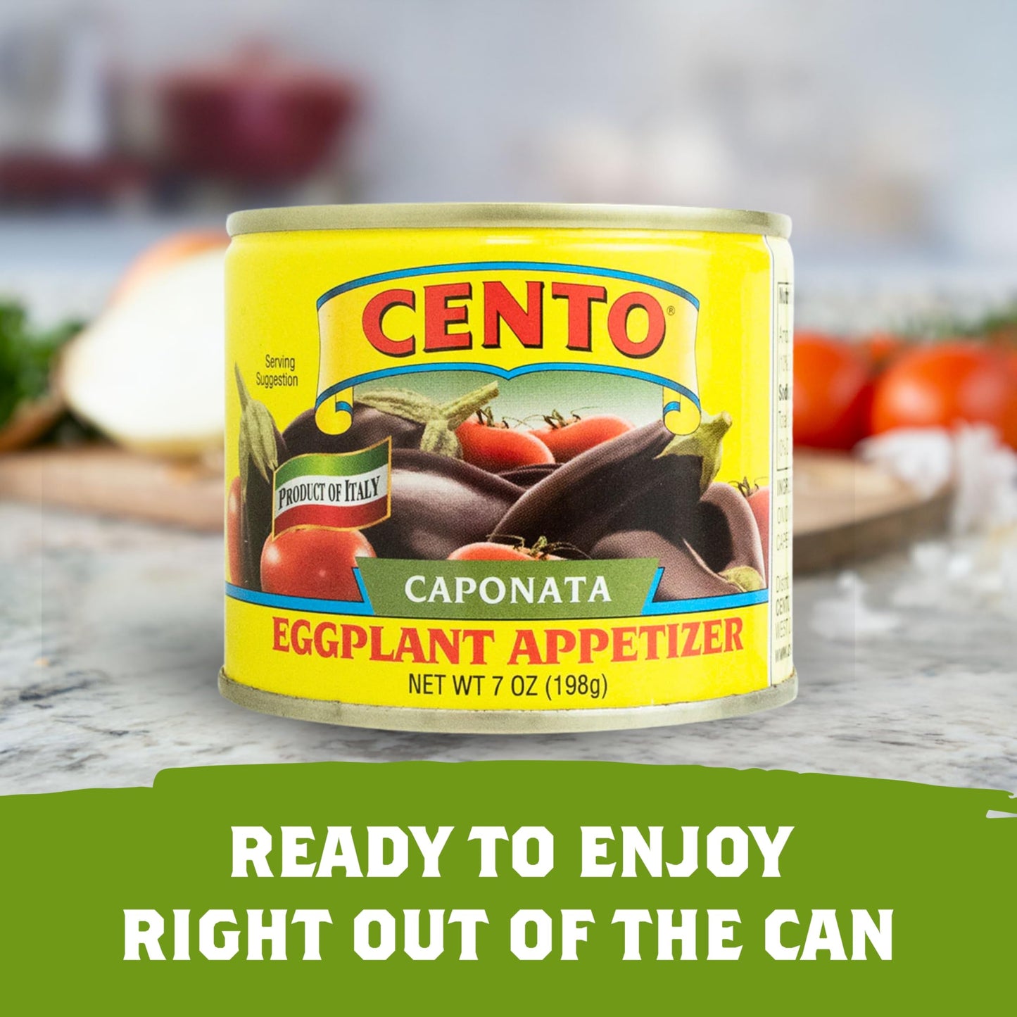 Cento Caponata Eggplant Appetizer, 7 Ounce (Pack of 12), Model 70796-60043