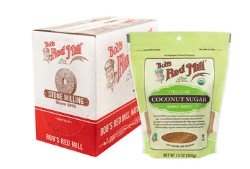 Bobs Red Mill Organic Coconut Sugar, 13oz (Pack of 4) - Non GMO, Vegan, Paleo Friendly, Kosher