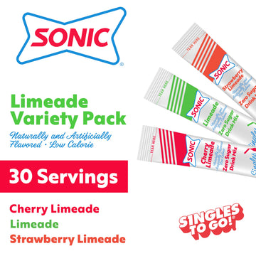 SINGLES TO GO! Powdered Drink Mix, Strawberry Lemonade, 18 Sticks, Pack of 3, 0.12 Ounce Each