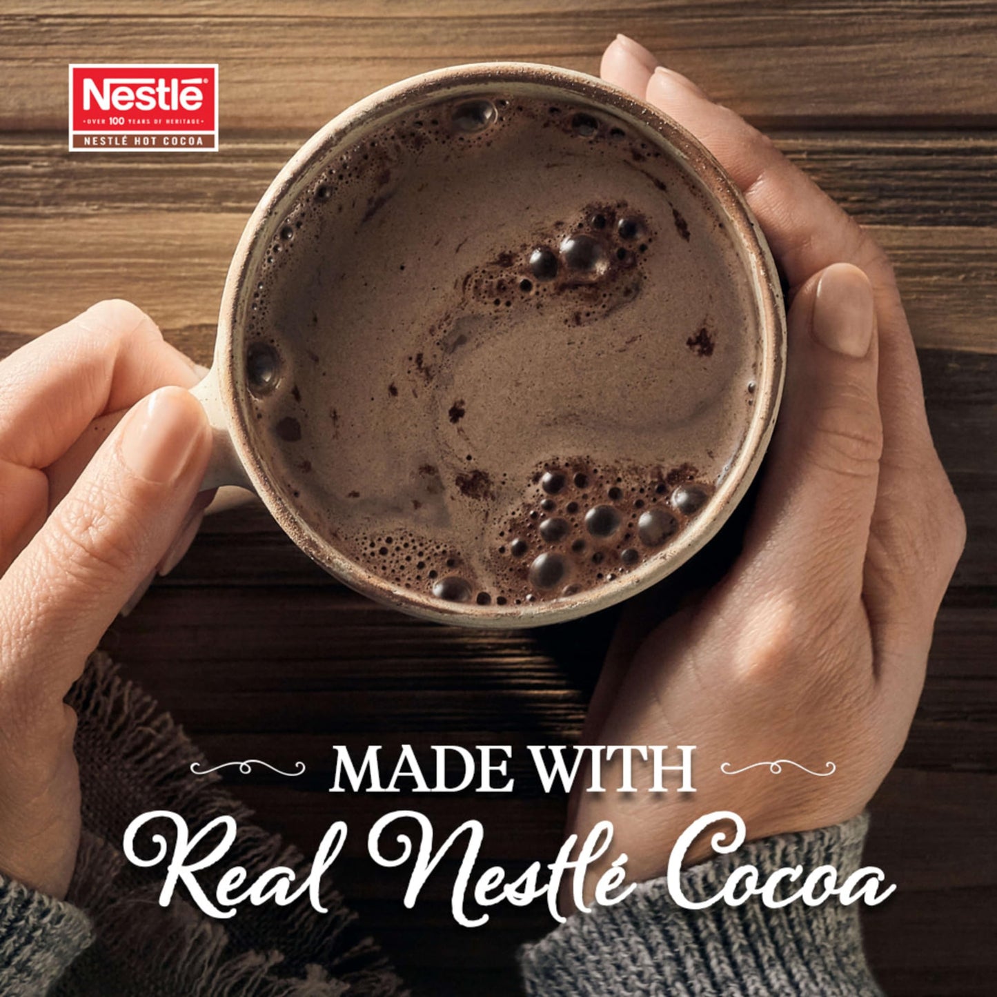 Nestle Hot Cocoa Mix, Rich Chocolate Flavor, 24 oz Bag, Brown