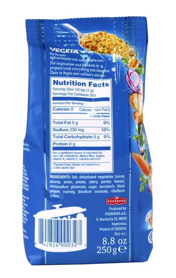 Podravka Vegeta Soup And Seasoning Mix, 250 G