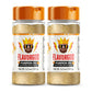 The Original Pumpkin Pie Spice Topper Seasoning Mix, 2 Bottles By Flavor God - Enhanced All Natural & Healthy Spice Blend For Donuts & Smoothies - Great Flavor Spices And Seasoning Gift