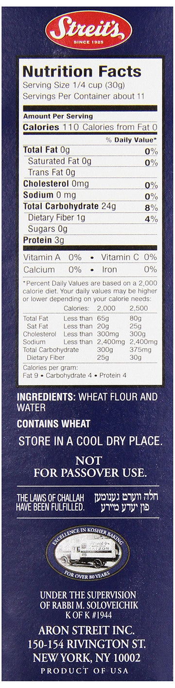 Streit'S Matzo Meal, 12 Oz
