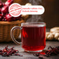 Akshit Dried Hibiscus Flowers, 7.8oz, Whole Edible Petals, Non-GMO, Caffeine-Free, Perfect for Tea, Cooking & Cocktails