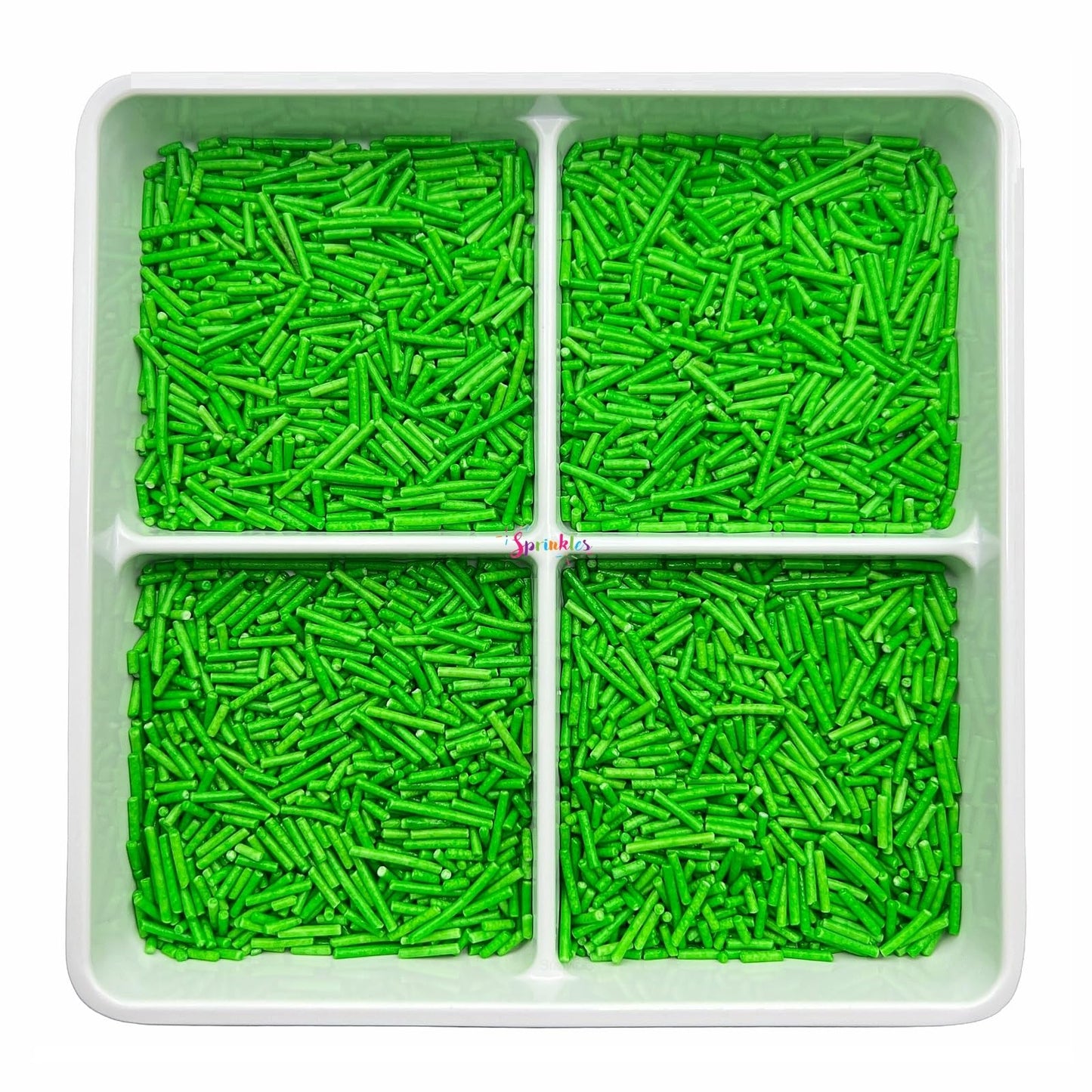 Se Si&Moos Grass Green Jimmies Sprinkles Green Grass Sprinkles For Cake Decorating Edible Crunchy Jimmies For Topping Ice Cream,