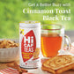 The Republic of Tea HiCAF Cinnamon Toast Black Tea, 50 Tea Bags, Caffeinated Spiced Tea