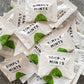 Simply Gum Peppermint Mints | Vegan, Non-GMO | 50 Individually Wrapped Pouches | White