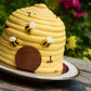 R.U.S. Candy Bumble Bee Shaped Edible Sugar Decorations, 48 pcs, Yellow - Perfect for Cakes, Parties, and Celebrations