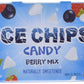 ICE CHIPS Candy Hand Crafted Tin Juicy Berry Mix Candy, 1.76 Ounce