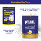 BBfL Grass-Fed Whey Protein Shake, 21g Protein, Vanilla Bean, 15 Servings, Model VC-7806SH
