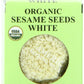 Spicely Organic Sesame Seed, White, 0.6 Ounce (Pack Of 6)