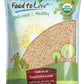 Food to Live Organic Rye Berries - Non-GMO, Kosher, Raw, 10 Pound Bulk Seeds, Product of the USA