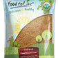 Food to Live Organic Golden Flax Seeds, Whole Raw, Non-GMO, Vegan, 8 Pound