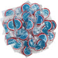 Jelly Fruit Slices Gummy Candy Individually Wrapped (Blue Raspberry, 1 Pound)