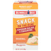 Bumble Bee Snack On The Run Chicken Salad With Crackers Kit, 3.5 Oz - Ready To Eat, Spoon Included - Shelf Stable & Convenient Protein Snack