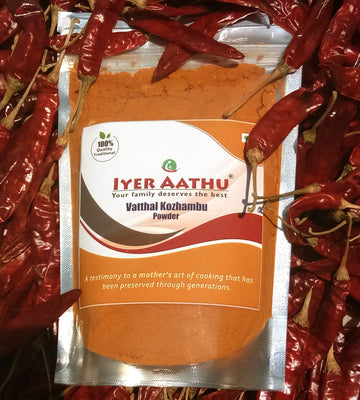Iyer Aathu Vatthal Kozhambu Powder 250 Grams