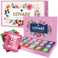 LOVARE Tea Bags Variety Pack - Assorted Black, Green & Herbal Blends - 90 Count Tea Sampler for Gift Sets