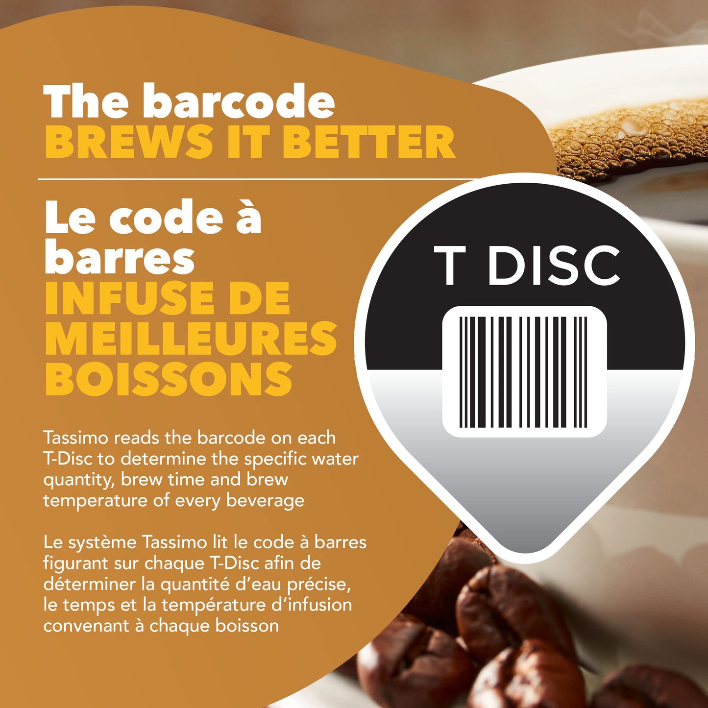 Nabob Cafe Collection French Vanilla Coffee (Medium), 14-Count T-Discs For Tassimo Coffeemakers
