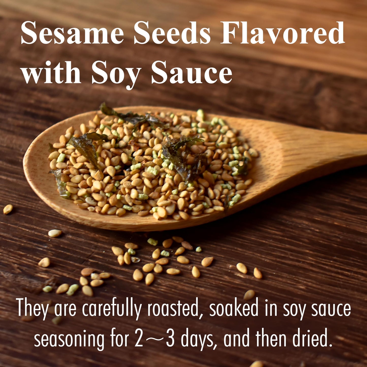 Japanese Wasabi Furikake Seasoning, Sesame-Soy Marinade, Wasabi Sharp Spicy And Umami, Delicious Flavor Of Various Foods, Made I