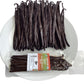 FITNCLEAN Vanilla Beans - Organic Grade A Madagascar, 10 Count, 6-7.5, Non-GMO Whole Gourmet Pods for Extract, Paste, and Baking