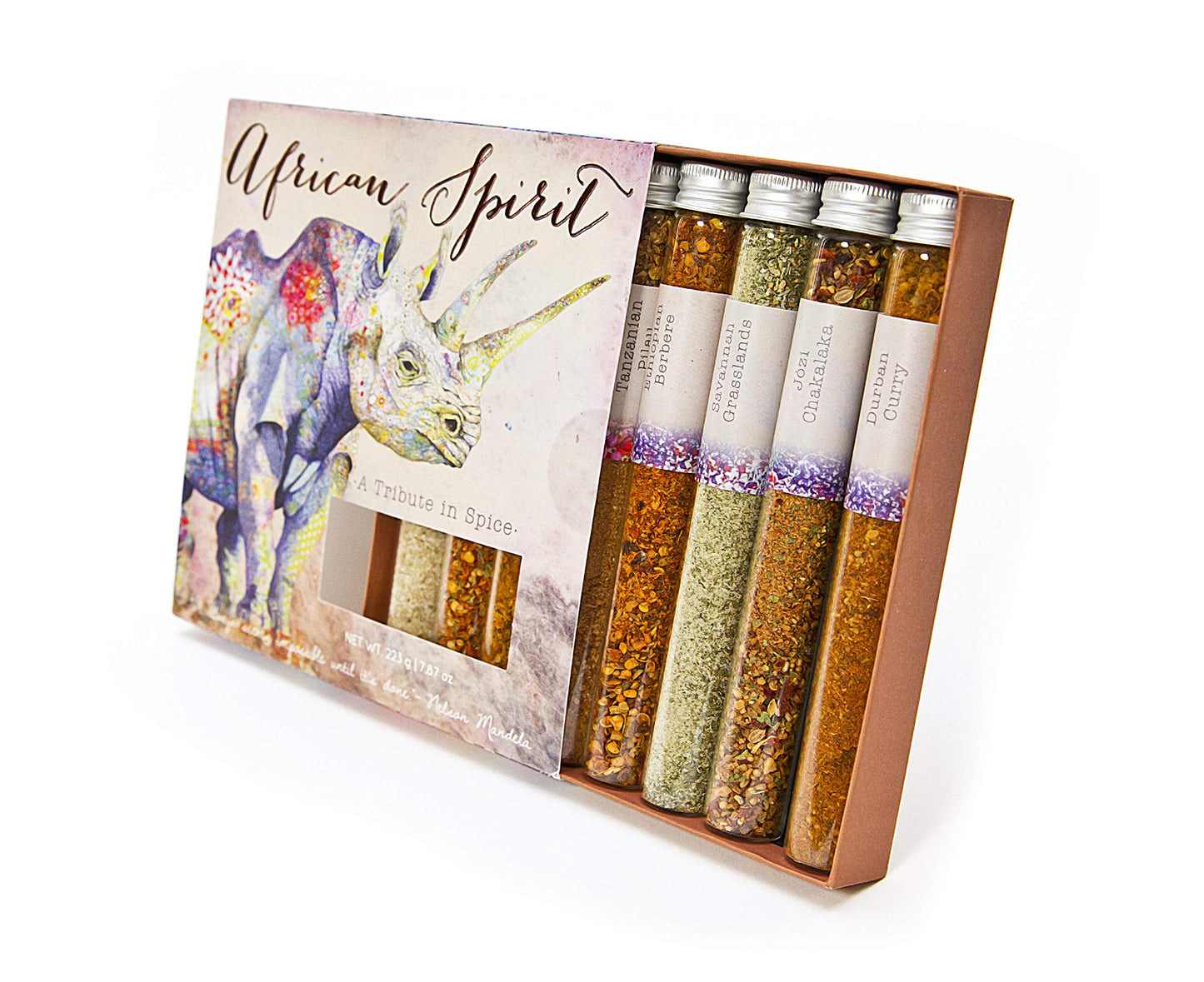 Eat.art African Spirit Traditional African Herbs & Spice Blends 8-Pack Gift Set, 7.87 Ounce