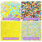 Cookie Sprinkles Decorating Supplies Edible Sprinkles For Cake, Cupcake Decorating, And Baking Birthday Cake Topper Decorations,