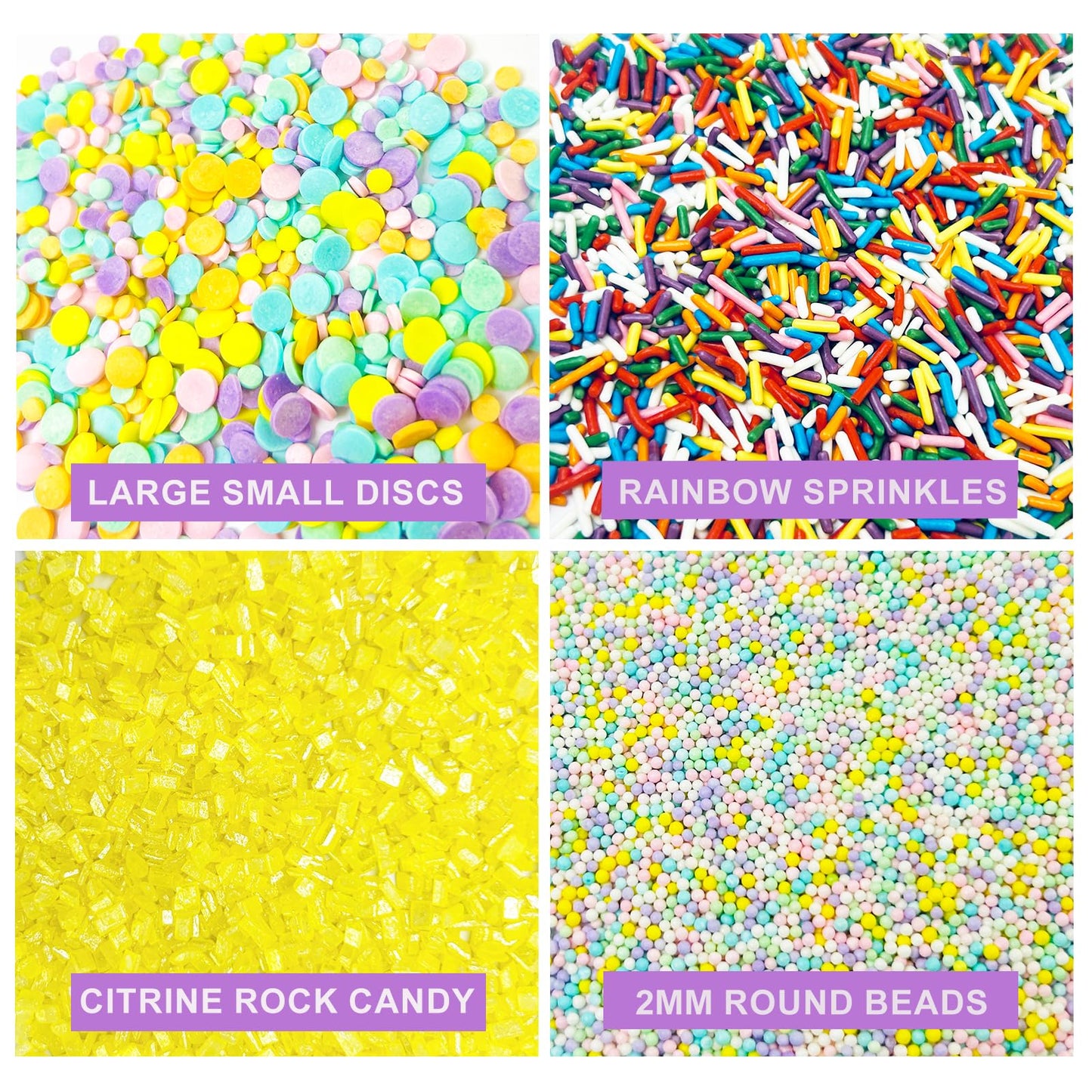 Cookie Sprinkles Decorating Supplies Edible Sprinkles For Cake, Cupcake Decorating, And Baking Birthday Cake Topper Decorations,